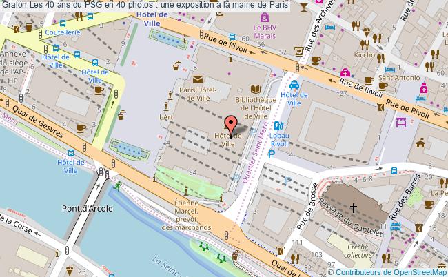 plan Les 40 Ans Du Psg En 40 Photos : Une Exposition à La Mairie De Paris