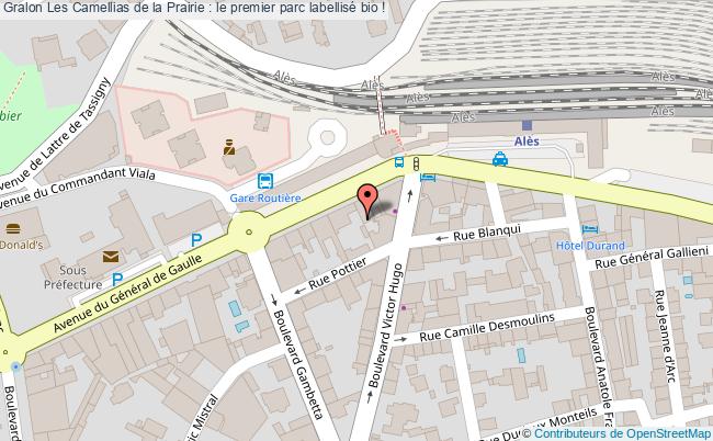 plan Les Camellias De La Prairie : Le Premier Parc Labellisé Bio !