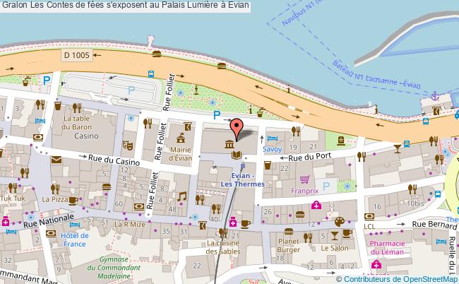 plan Les Contes De Fées S'exposent Au Palais Lumière à Evian