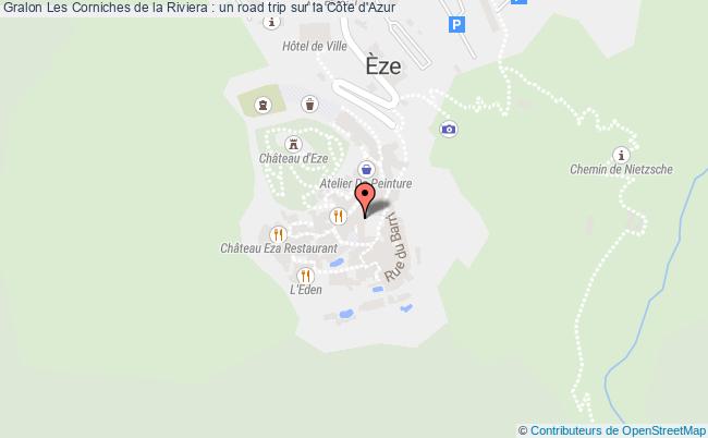 plan Les Corniches De La Riviera : Un Road Trip Sur La Côte D'azur