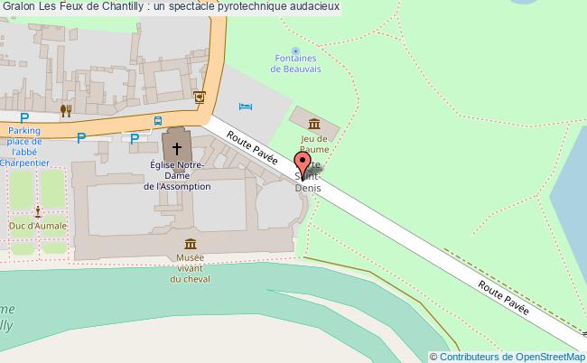 plan Les Feux De Chantilly : Un Spectacle Pyrotechnique Audacieux