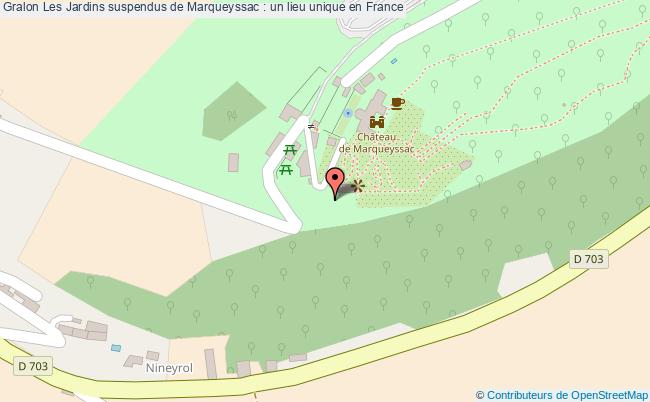 plan Les Jardins De Marqueyssac : Une Curiosité Unique En France