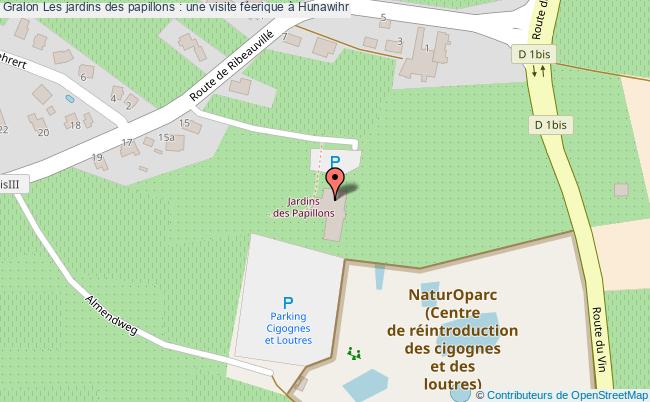 plan Les Jardins Des Papillons : Une Visite Féerique à Hunawihr