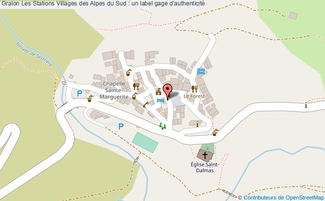 plan Les Stations Villages Des Alpes Du Sud : Un Label Gage D'authenticité