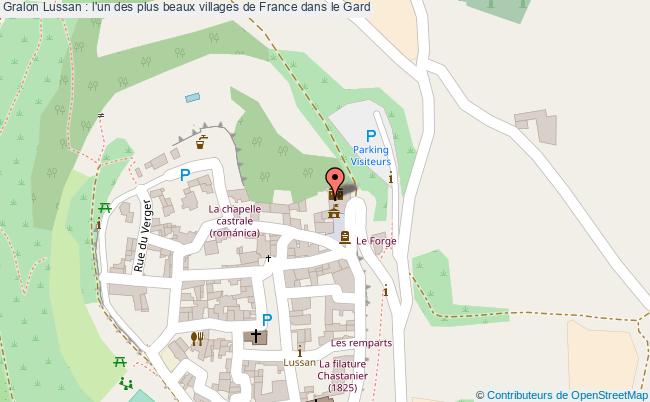 plan Lussan : L'un Des Plus Beaux Villages De France Dans Le Gard