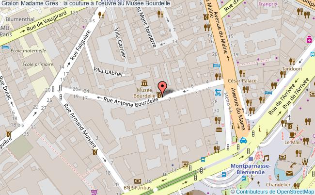 plan Madame Grès : La Couture à L'oeuvre Au Musée Bourdelle