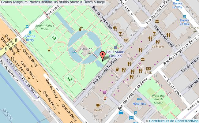 plan Magnum Photos Installe Un Studio Photo à Bercy Village