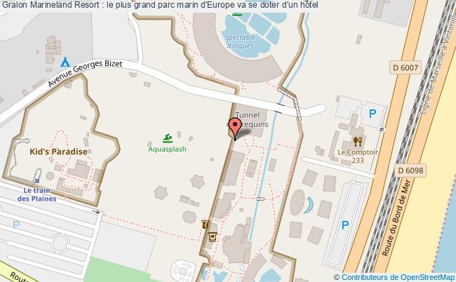 plan Marineland Resort : Le Plus Grand Parc Marin D'europe Va Se Doter D'un Hôtel