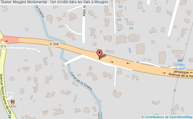 plan Mougins Monumental : L'art S'invite Dans Les Rues à Mougins