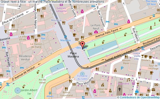 plan Noël à Nice : Un Marché Place Masséna Et De Nombreuses Animations