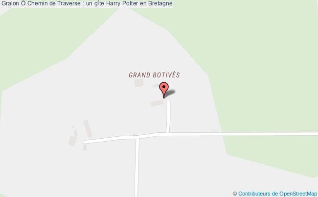 plan Ô Chemin De Traverse : Un Gîte Harry Potter En Bretagne