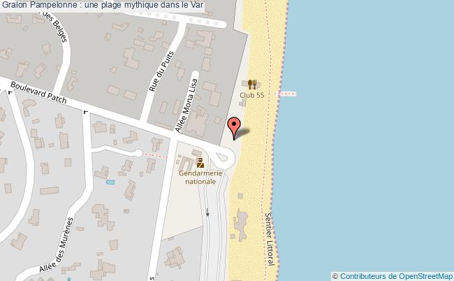 plan Pampelonne : Une Plage Mythique Dans Le Var