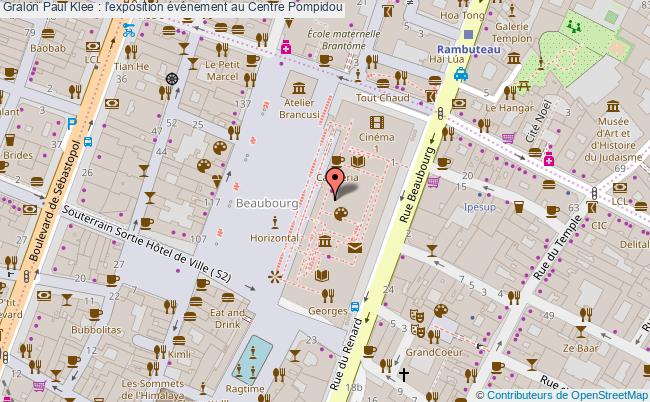 plan Paul Klee : L'exposition événement Au Centre Pompidou