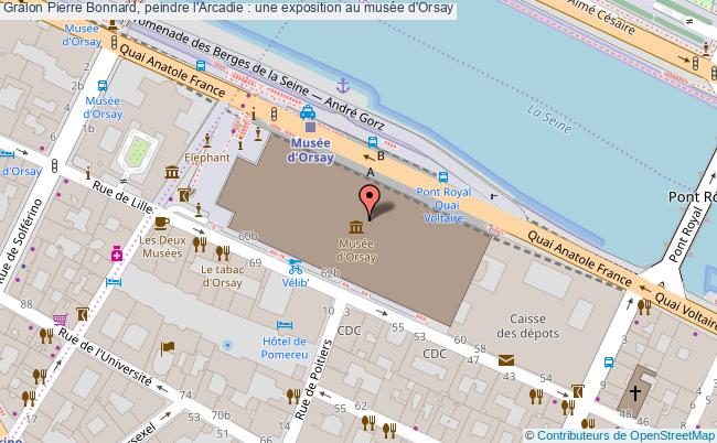 plan Pierre Bonnard, Peindre L'arcadie : Une Exposition Au Musée D'orsay