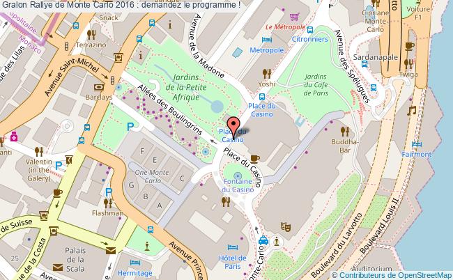 plan Rallye De Monte Carlo 2016 : Demandez Le Programme !