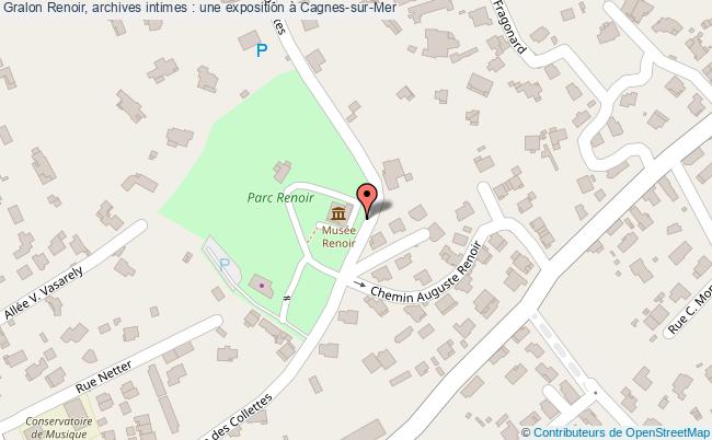 plan Renoir, Archives Intimes : Une Exposition à Cagnes-sur-mer