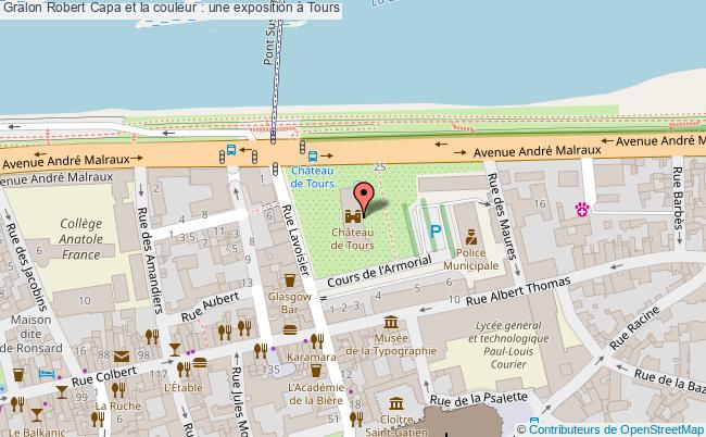 plan Robert Capa Et La Couleur : Une Exposition à Tours