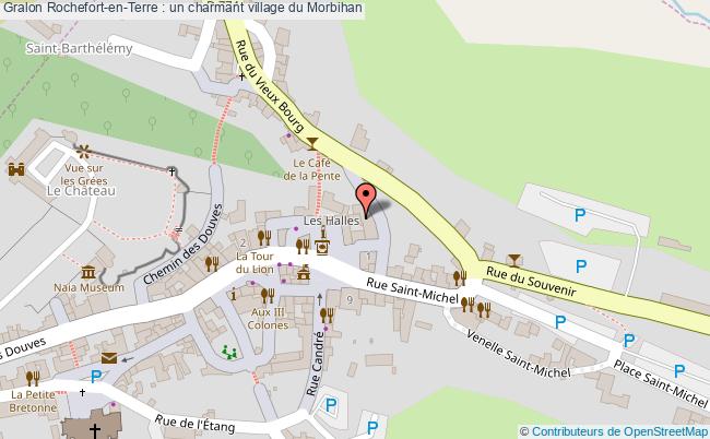 plan Rochefort-en-terre : Un Charmant Village Du Morbihan