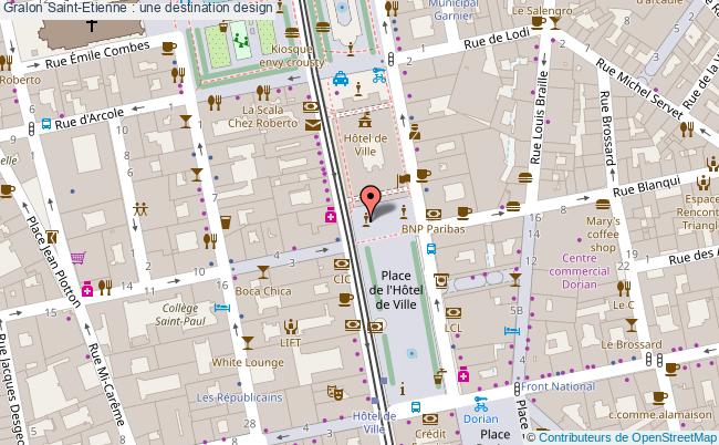 plan Saint-etienne : Une Destination Design