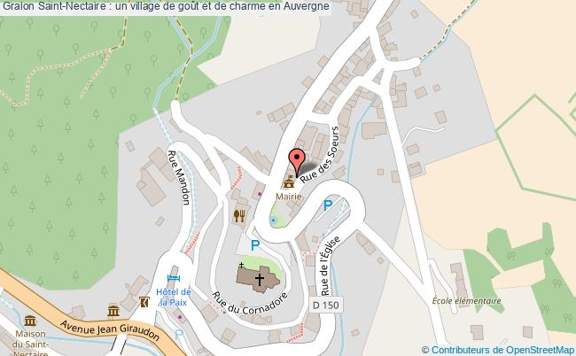 plan Saint-nectaire : Un Village De Goût Et De Charme En Auvergne