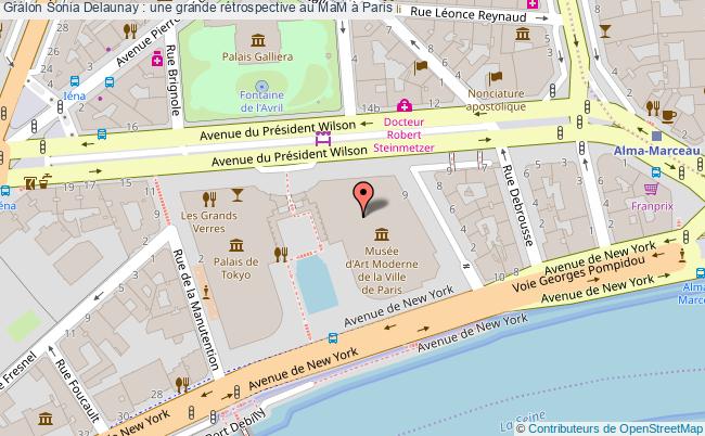 plan Sonia Delaunay : Une Grande Rétrospective Au Mam à Paris