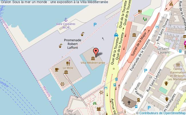 plan Sous La Mer Un Monde : Une Exposition à La Villa Méditerranée