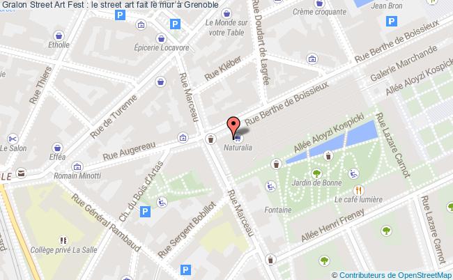 plan Street Art Fest : Le Street Art Fait Le Mur à Grenoble