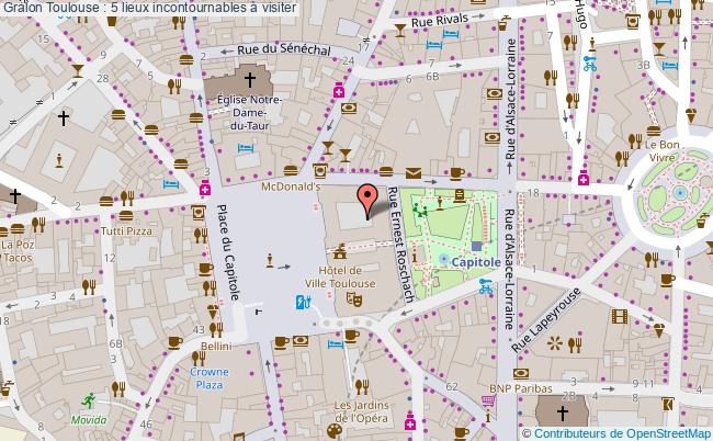 plan Toulouse : 5 Lieux Incontournables à Visiter