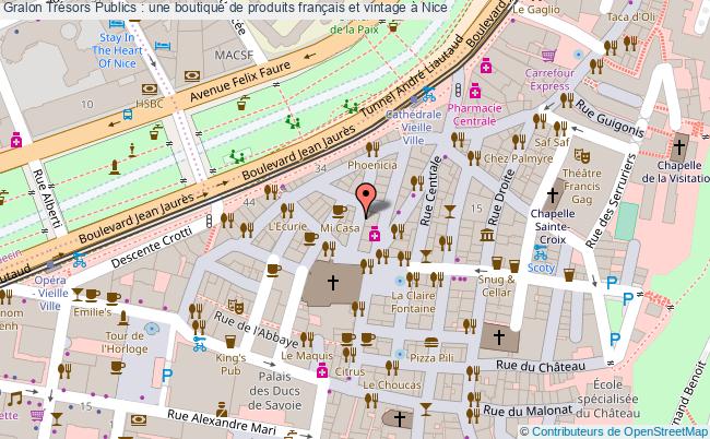 plan Trésors Publics : Une Boutique De Produits Français Et Vintage à Nice