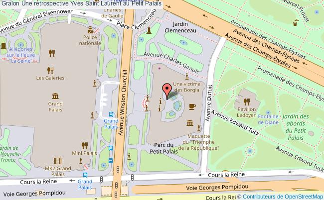 plan Une Rétrospective Yves Saint Laurent Au Petit Palais