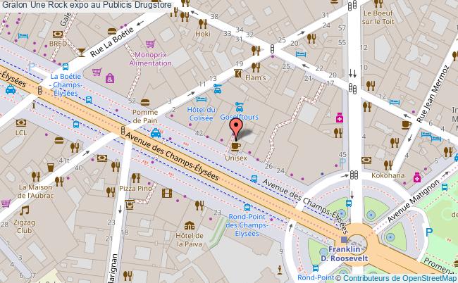 plan Une Rock Expo Au Publicis Drugstore