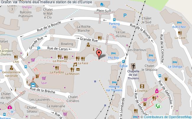 plan Val Thorens élue Meilleure Station De Ski Du Monde