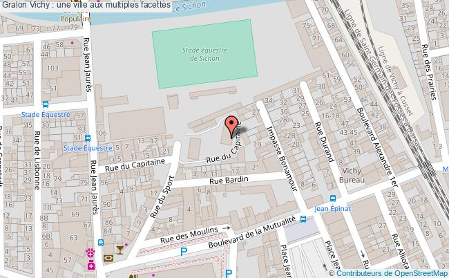 plan Vichy : Une Ville Aux Multiples Facettes