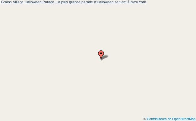 plan Village Halloween Parade : La Plus Grande Parade D'halloween Se Tient à New York