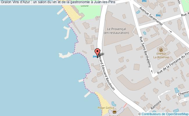 plan Vins D'azur : Un Salon Du Vin Et De La Gastronomie à Juan-les-pins