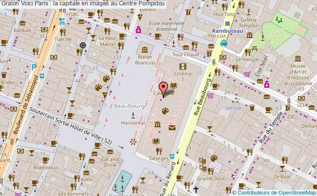 plan Voici Paris : La Capitale En Images Au Centre Pompidou