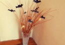 Bricolage d'Halloween : faire un arbre aux chauve-souris