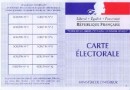 La carte électorale : présentation et caractéristiques