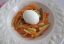 L'oeuf mollet dans son nid de légumes : une recette de Pâques