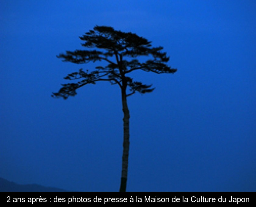 2 ans après : des photos de presse à la Maison de la Culture du Japon