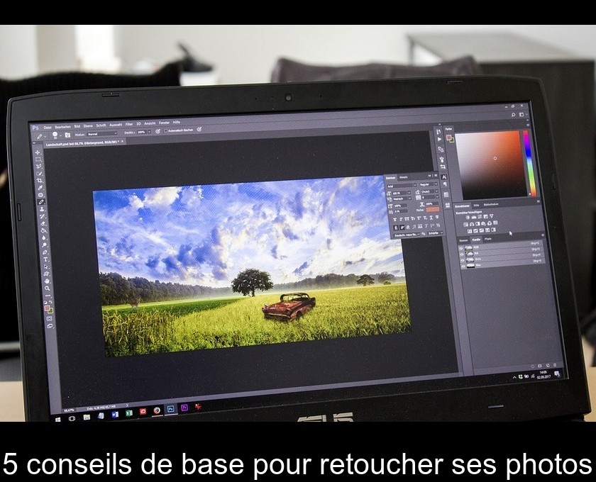 5 conseils de base pour retoucher ses photos