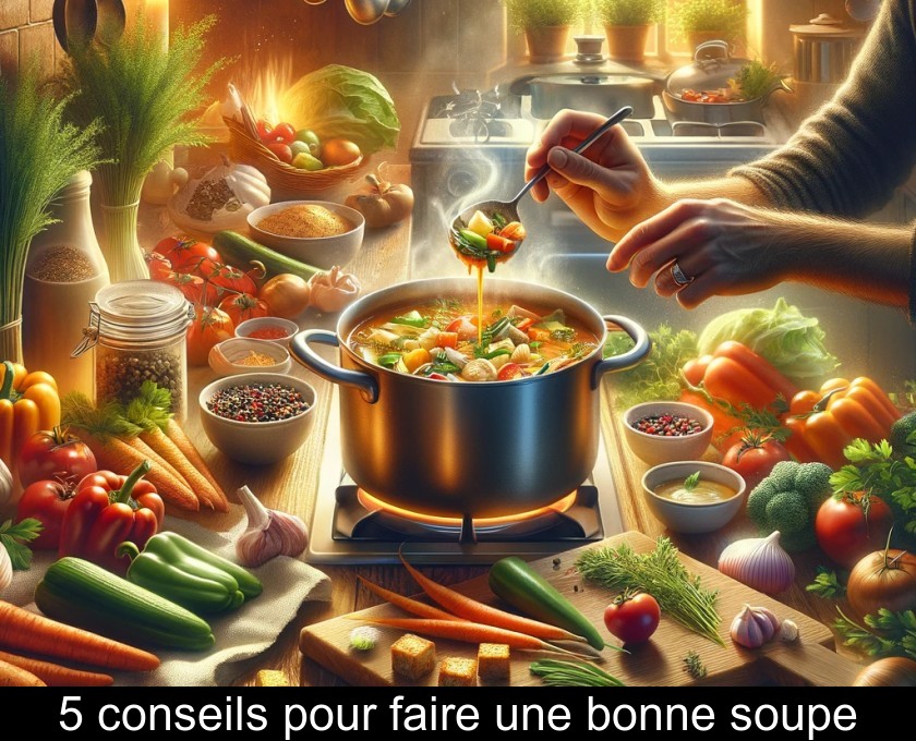 5 conseils pour faire une bonne soupe 5 conseils pour faire une bonne soupe