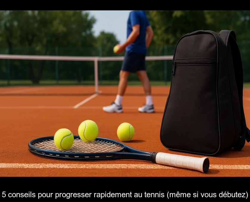5 conseils pour progresser rapidement au tennis (même si vous débutez) 5 conseils pour progresser rapidement au tennis (même si vous débutez)
