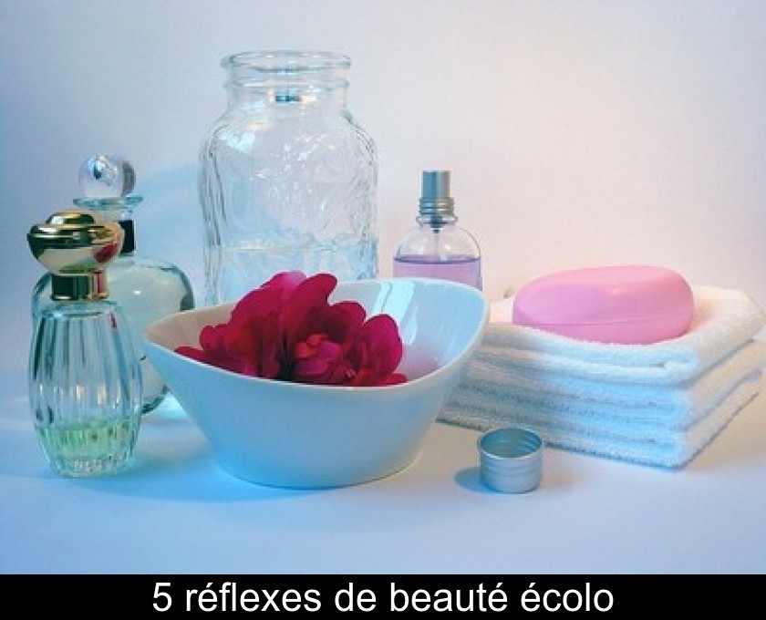 5 réflexes de beauté écolo 5 réflexes de beauté écolo