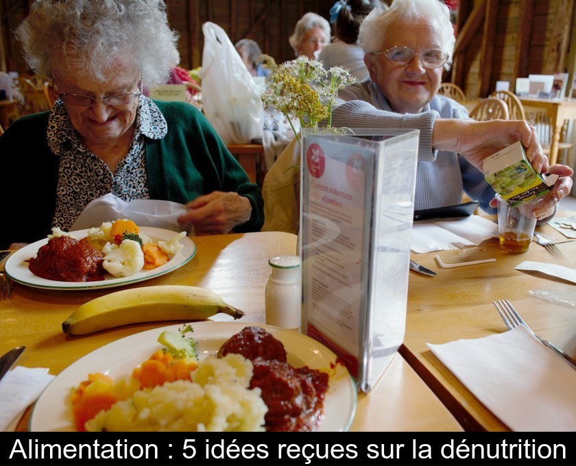 Alimentation : 5 idées reçues sur la dénutrition Alimentation : 5 idées reçues sur la dénutrition