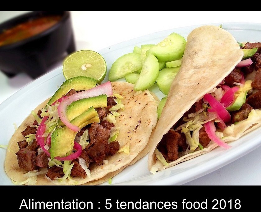 Alimentation : 5 tendances food 2018