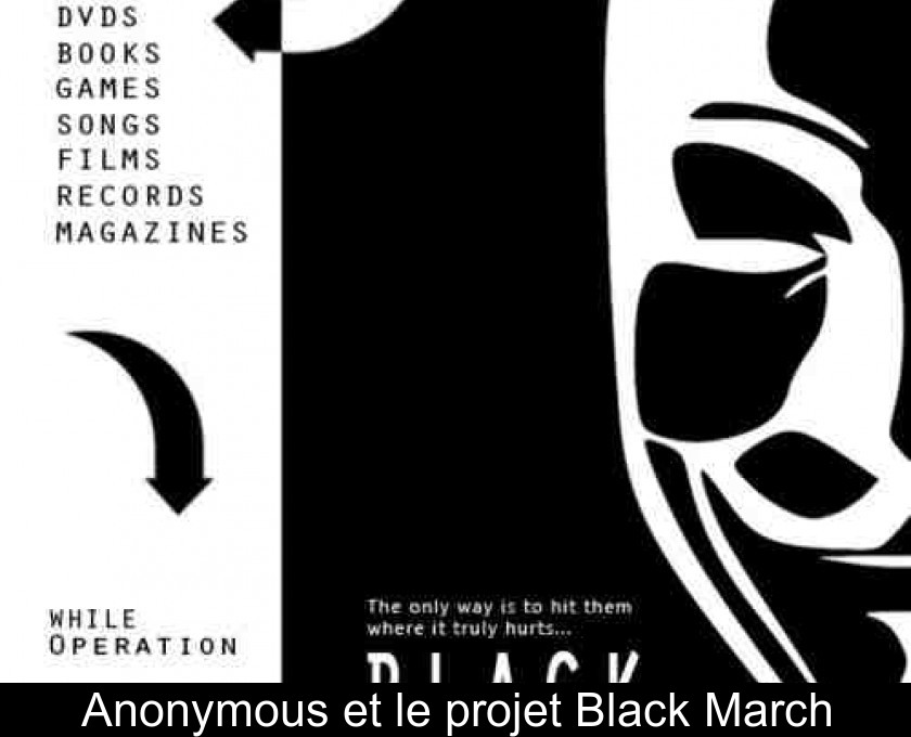 Anonymous et le projet Black March Anonymous et le projet Black March