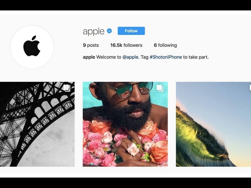 Apple lance son compte Instagram Apple lance son compte Instagram