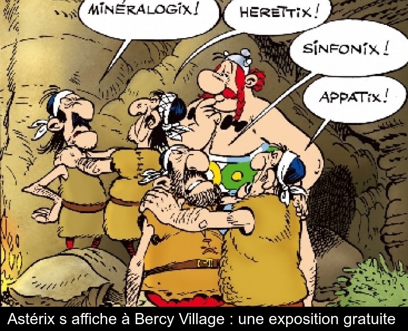 Astérix s'affiche à Bercy Village : une exposition gratuite 