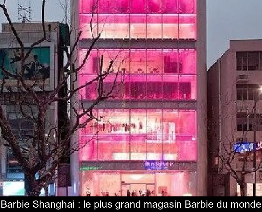 Barbie Shanghai : le plus grand magasin Barbie du monde